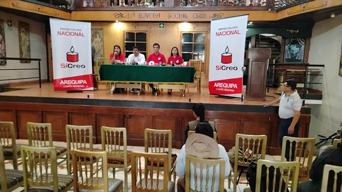 Arequipa: candidato presidencial Carlos Espá sin respaldo  en Ciudad Blanca